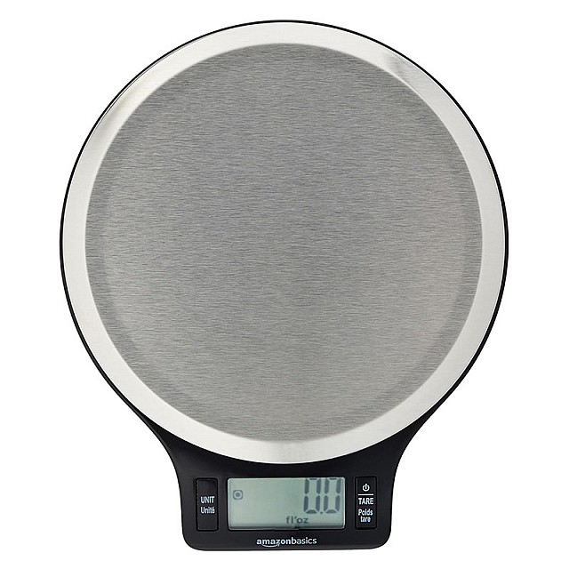 Best Seller: Amazon Basics Digital Kitchen Scale with LCD Display