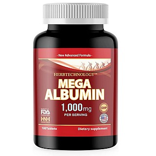 Best Seller: Dr.K&C HNHusa Mega Albumin Protein 1000mg 180 Tablets