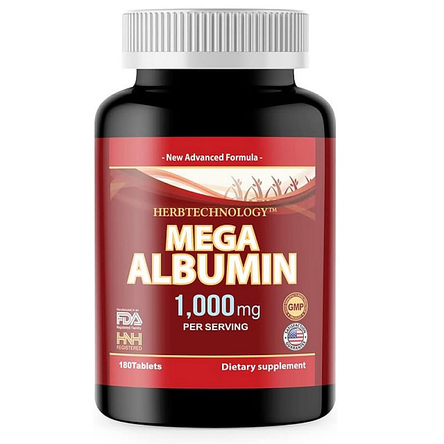 Best Seller: Dr.K&C HNHusa Mega Albumin Protein 1000mg 180 Tablets